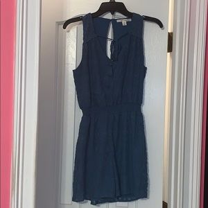 Blue romper